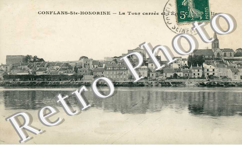La Tour Carree et l'Eglise