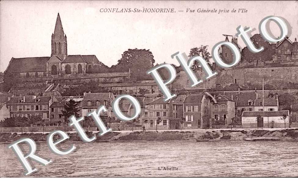 Vue Generale prise de l'Ile