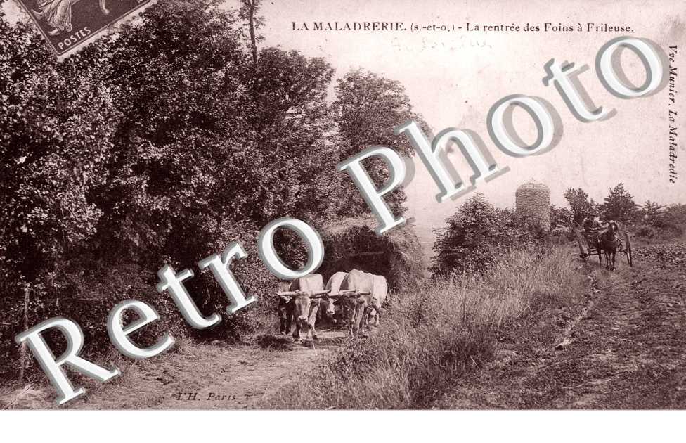 La Maladrerie, la Rentree des foins a la Frileuse