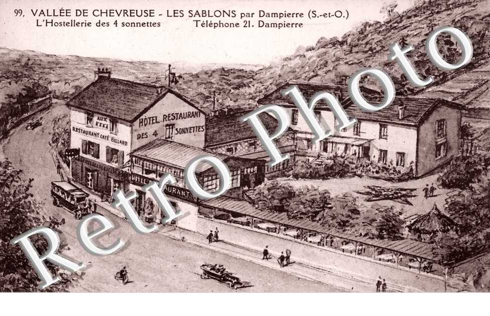 "l'Hostellerie des Quatre Sonnettes", les Sablons