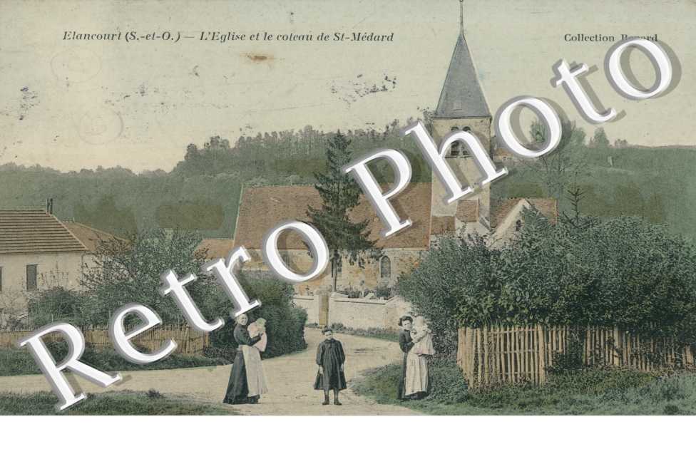 L'Eglise et le Coteau de St Medard