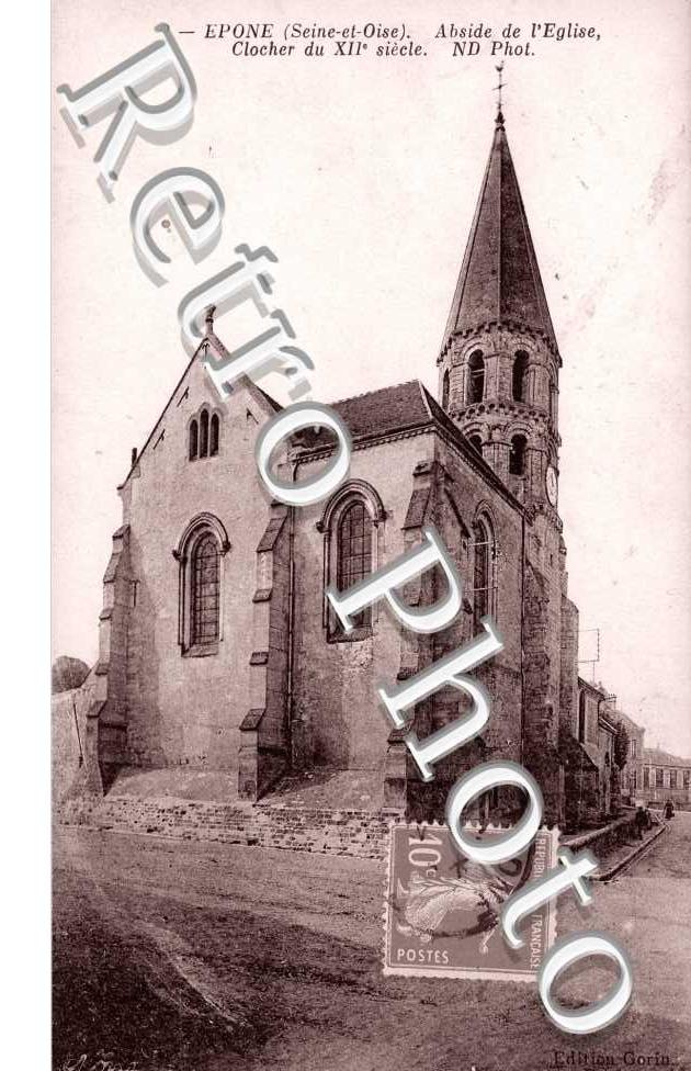 Abside de l'Eglise, Clocher du XIIeme siecle