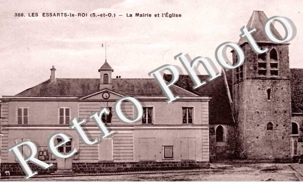 la mairie et l'eglise