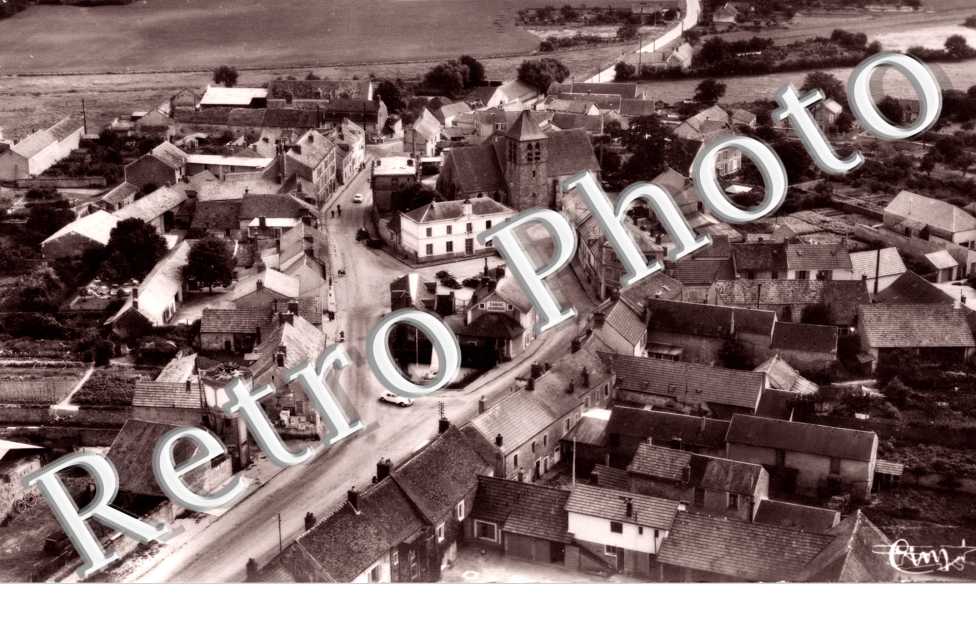 Vue aerienne sur le Centre