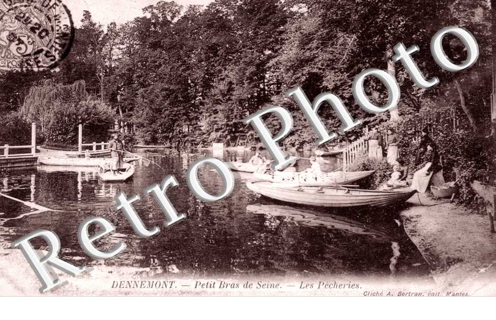 Dennemont, Petit Bras de Seine, Les Pecheries