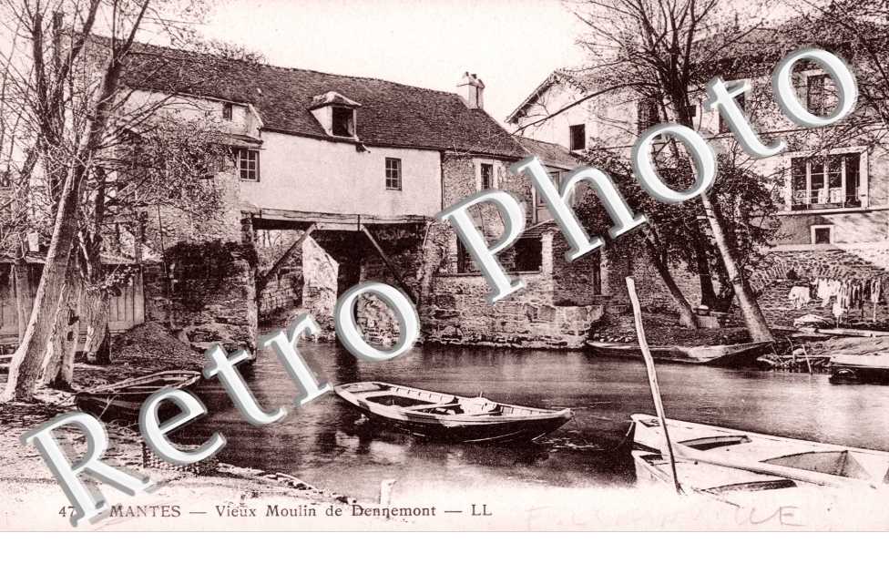 Mantes, Vieux Moulin de Dennemont
