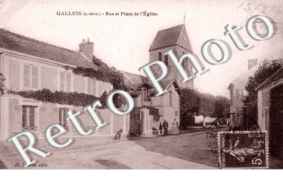 Rue et Place de l'Eglise