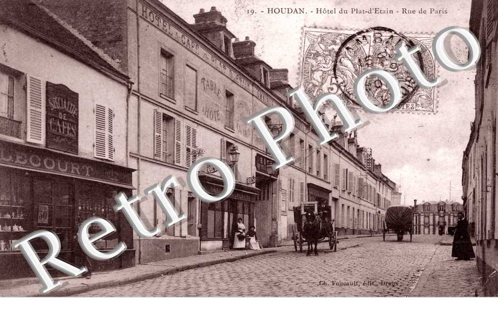 l'Hotel du Plat-d'Etain, Rue de Paris