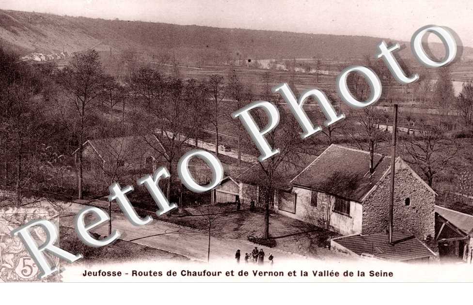 Routes de Chaufour et de Vernon
