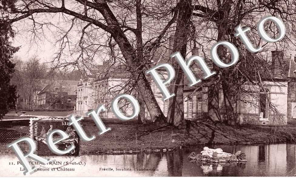 Pontchartrain, La Baigneuse et Chateau