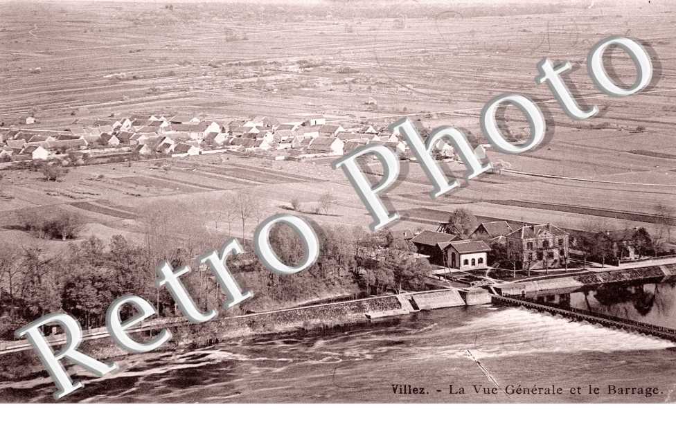 La vue generale et le barrage