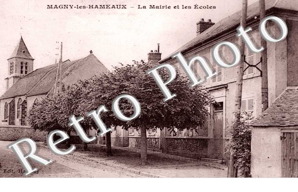 la mairie et les ecoles