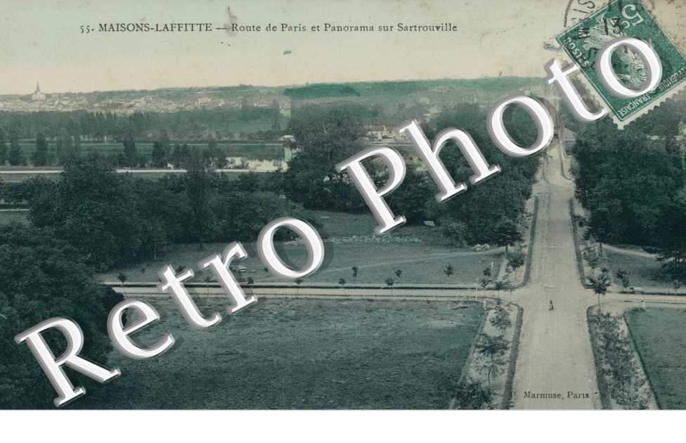 la Route de Paris et le Panorama sur Sartrouville