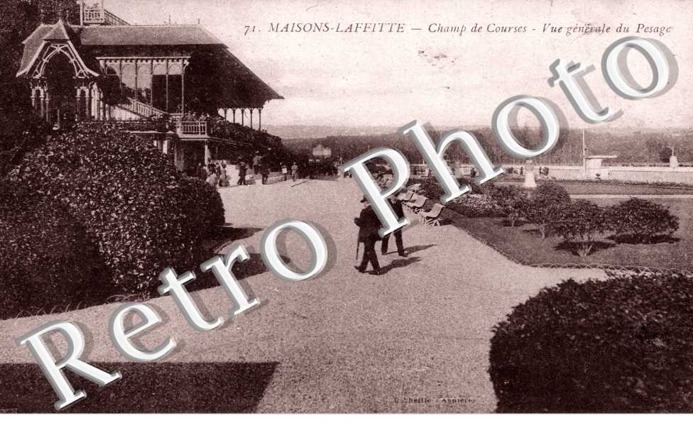 Champ de Courses, Vue generale du Pesage