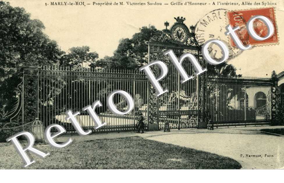 Propriété de Mr. Victorien Sardou - Grille d'Honneur