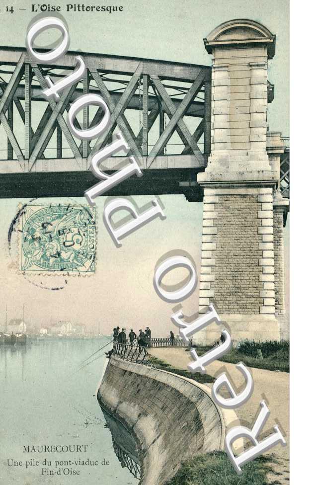 Une pile du Pont Viaduc de Fin d'Oise