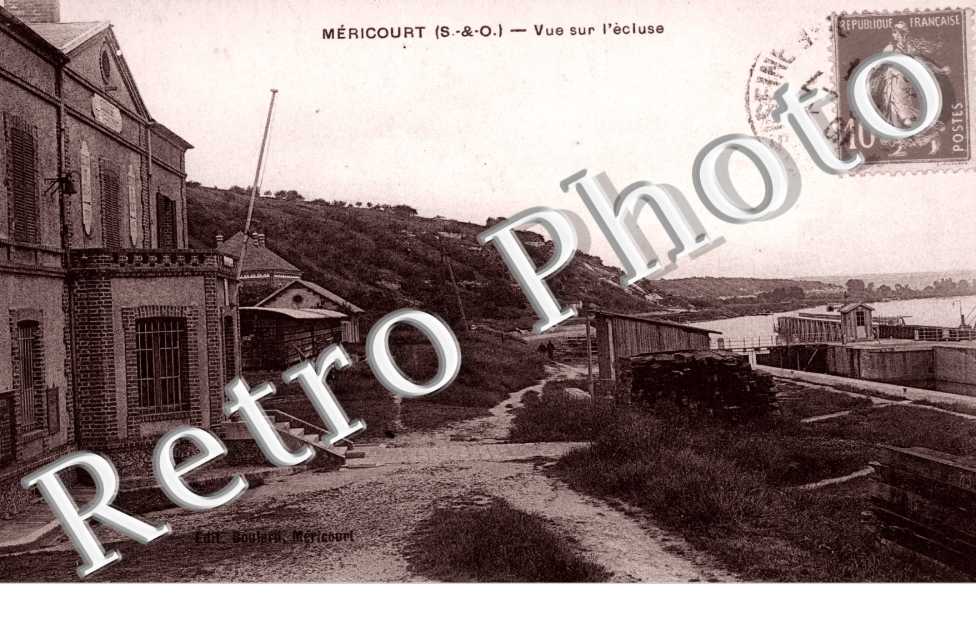 Vue sur l'ecluse