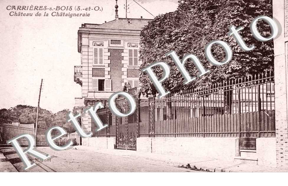 Carrieres sous Bois, Chateau de la Chataigneraie