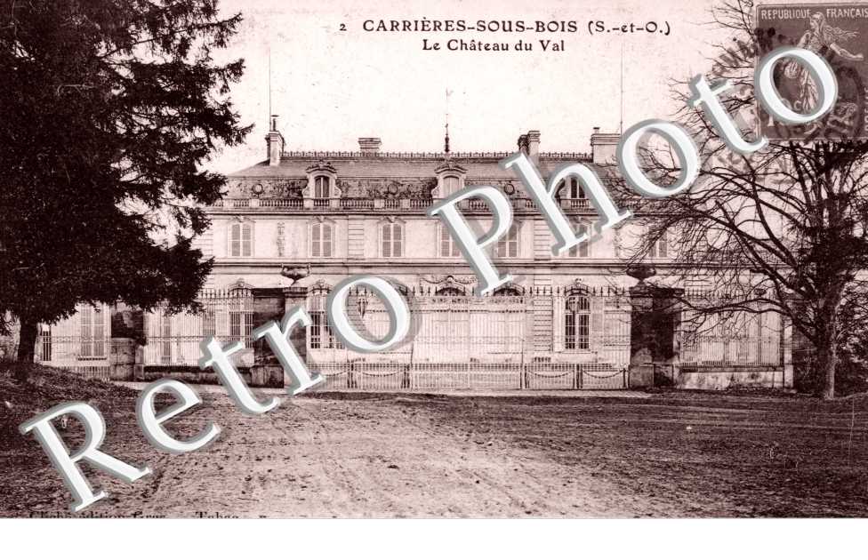 Carrieres sous Bois, Chateau du Val