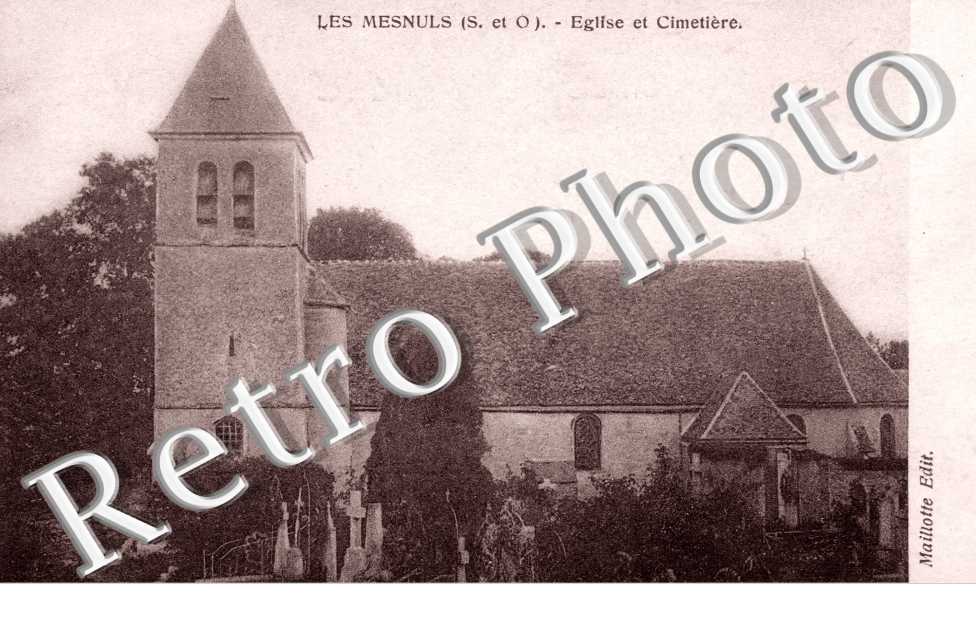 Eglise et cimetiere