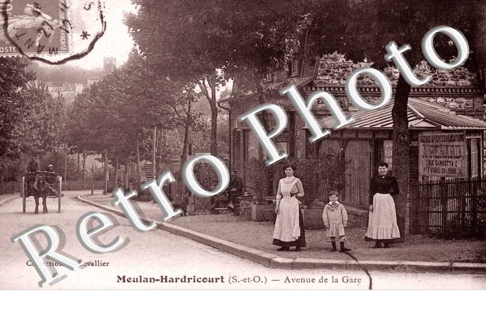 l'Avenue de la Gare, Meulan-Hardricourt