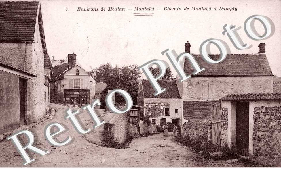 Chemin de Montalet a Damply