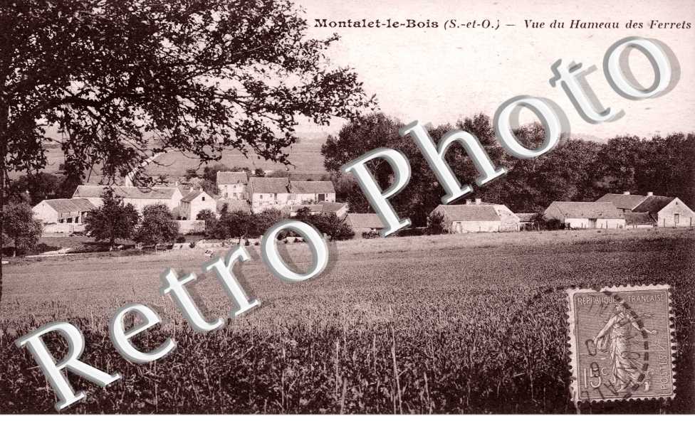Vue du Hameau des Ferrets