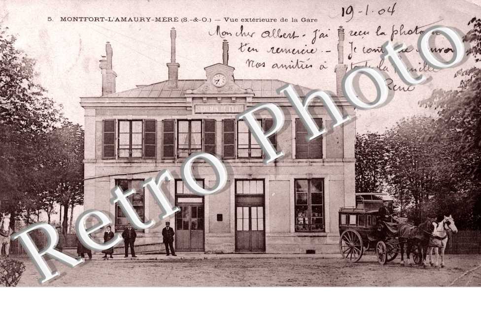 Vue exterieure de la gare