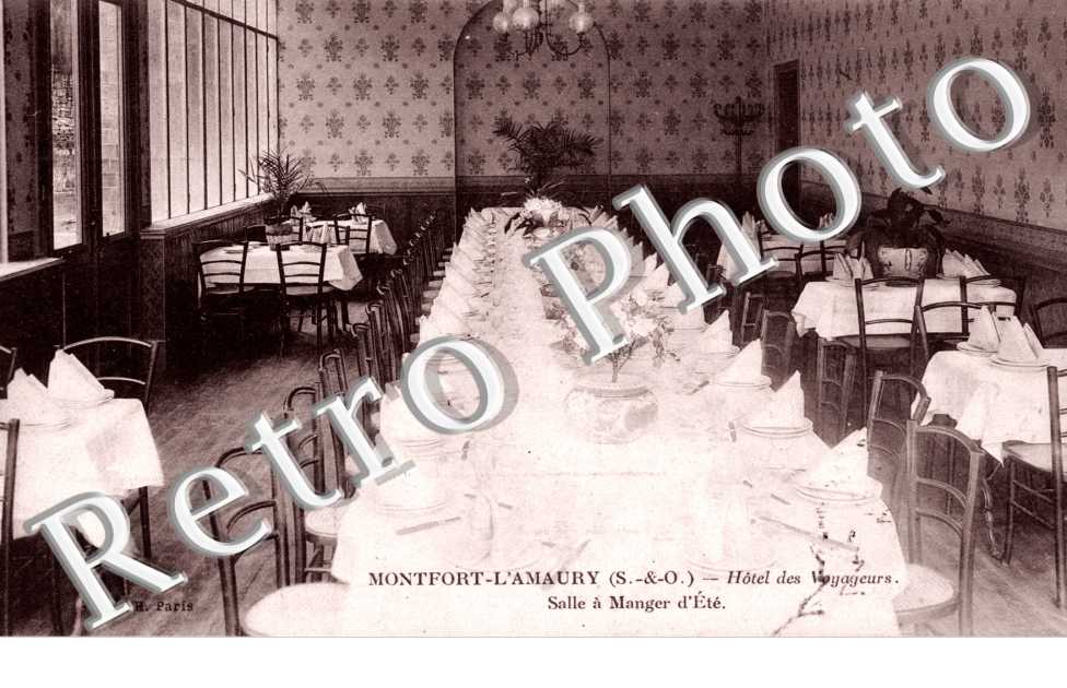 Hotel des voyageurs - salle a manger d'ete