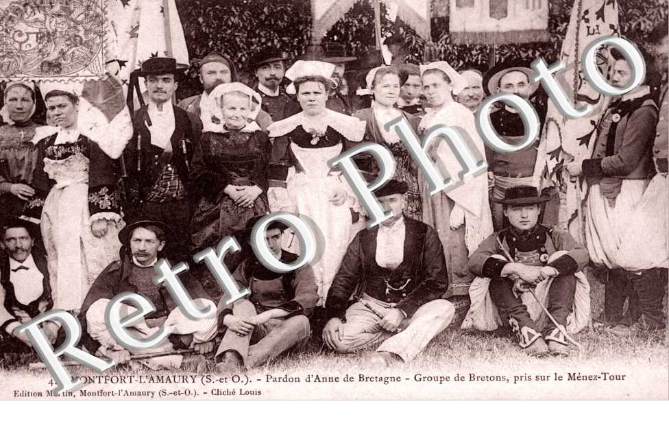 Pardon d'Anne de Bretagne - Groupe de Bretons