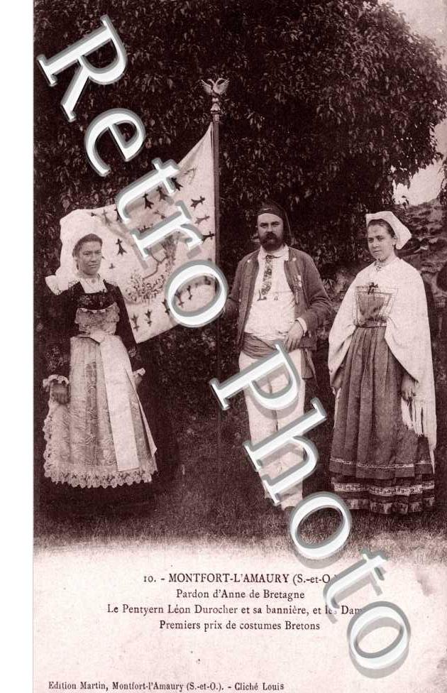 Pardon d'Anne de Bretagne - premier prix de costumes bretons