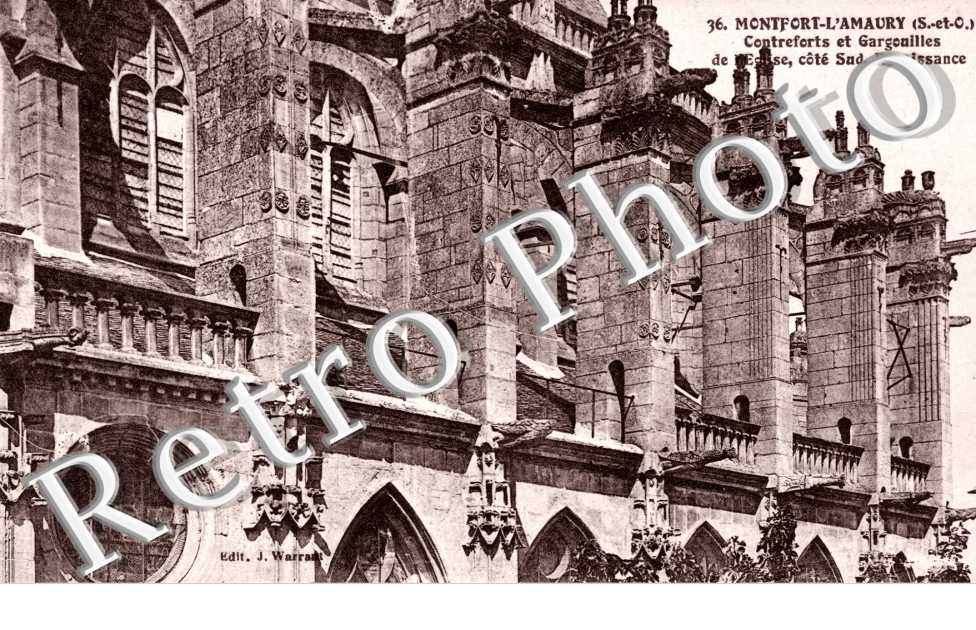 Contreforts et Gargouilles de l'Eglise