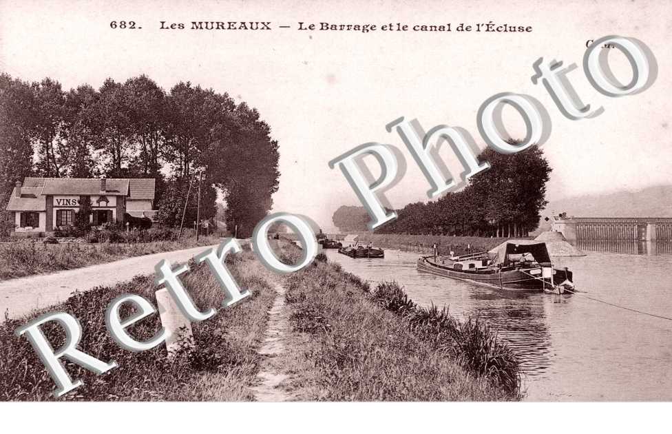Le Barrage et le Canal de l'Ecluse