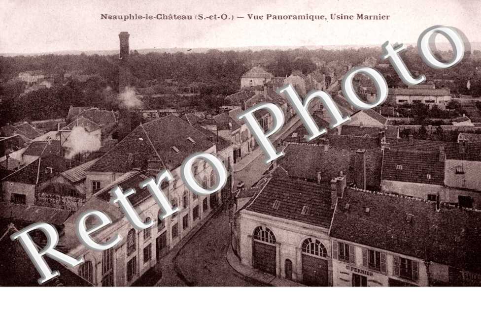 Vue panoramique - usine Marnier