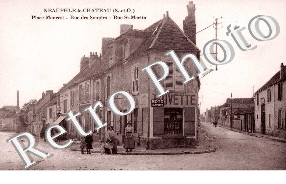 Place Mancest, Rue des Soupirs, Rue St Martin