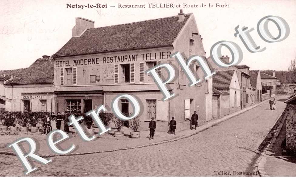 Restaurant Tellier et Route de la Foret