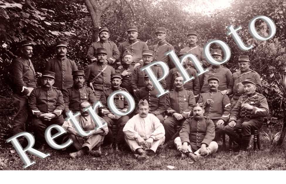 Un groupe de Militaires