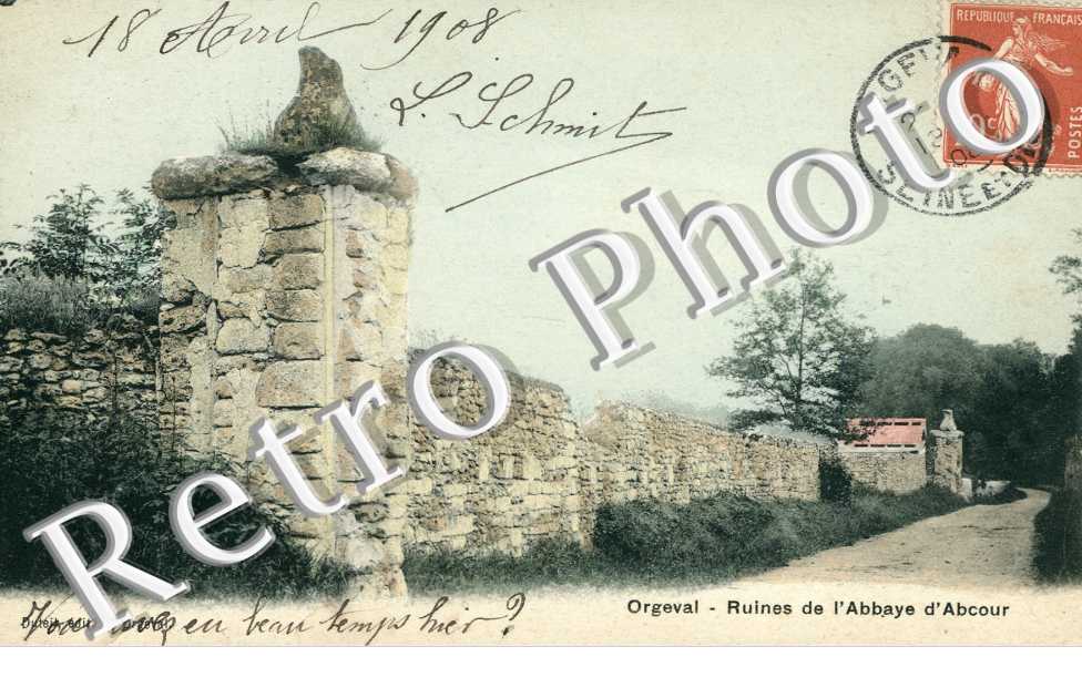 Ruines de l'abbaye d'Abcour