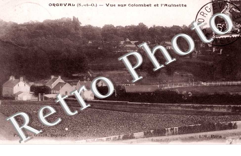 Vue sur Colombet et l'Aulnette