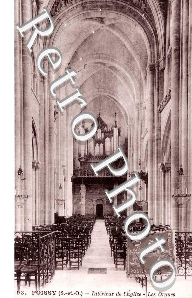 Intieur de l'Eglise - Les Orgues
