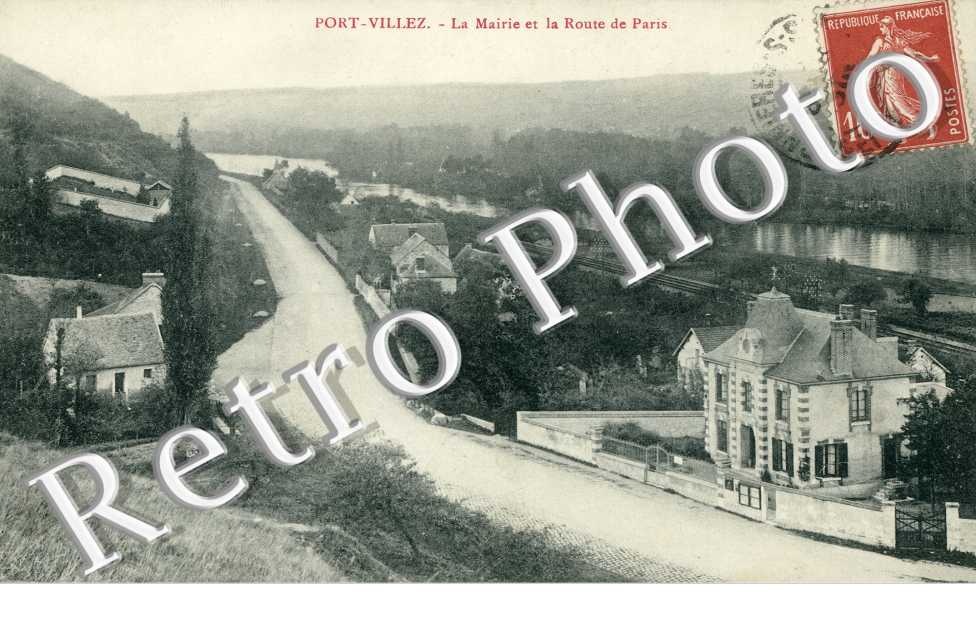 La Mairie et la Route de Paris