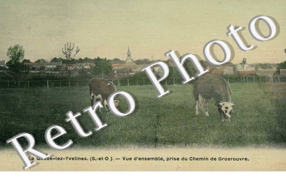 Vue d'Ensemble prise du Chemin de Grosrouvre