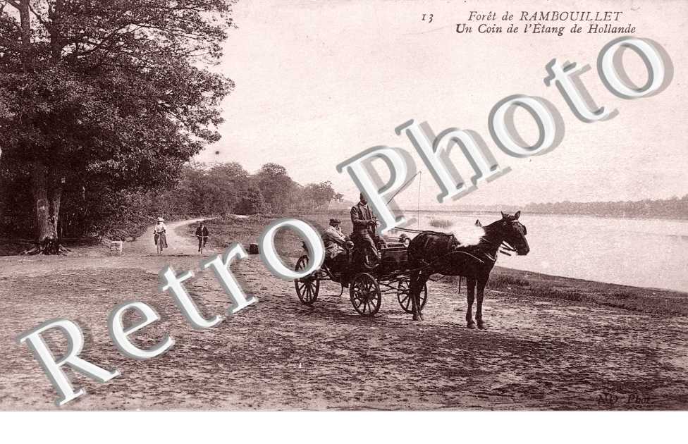 la Foret de Rambouillet, Un Coin de l'Etang de Hollande