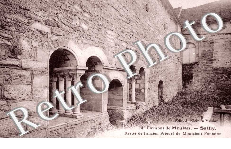 Restes de l'ancien Prieuré de Montcient Fontaine