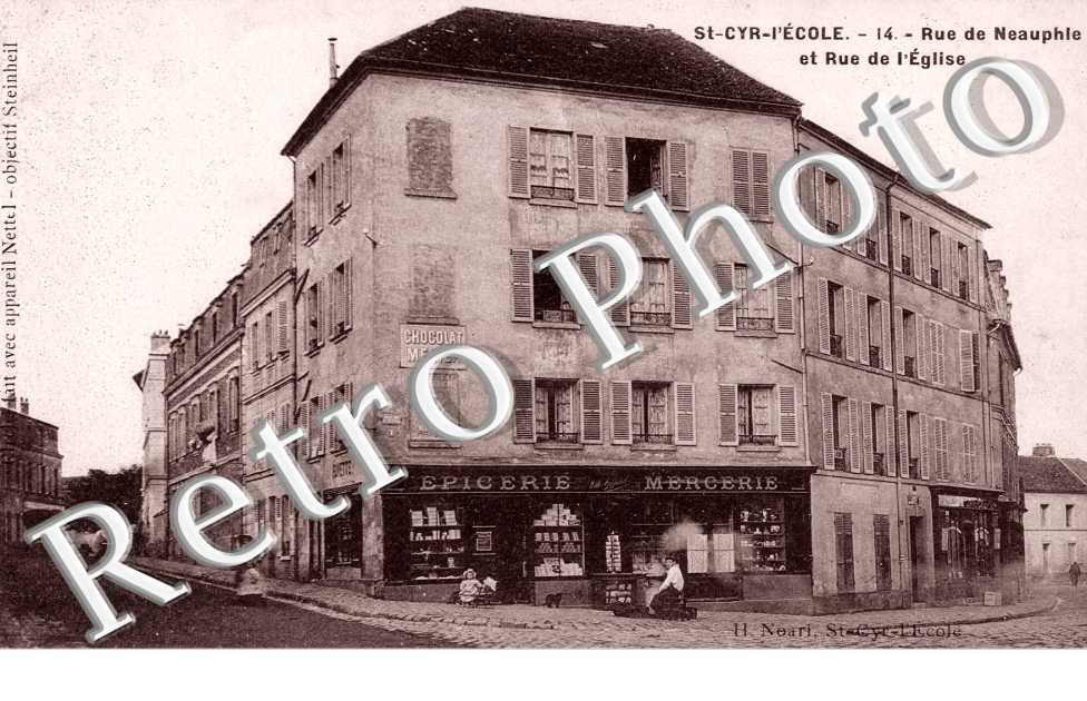 Rue de Neauphle et Rue de l'Eglise