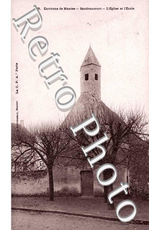 Sandrancourt, l'Eglise et l'Ecole