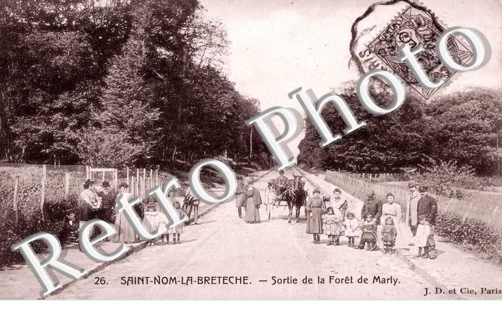 Sortie de la foret de Marly