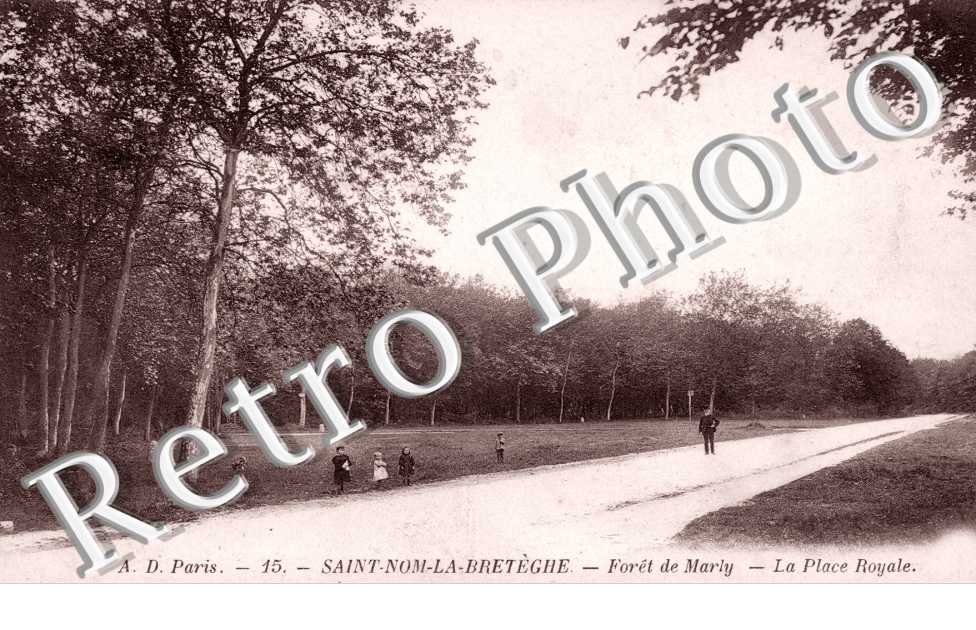 Foret de Marly, La Place Royale