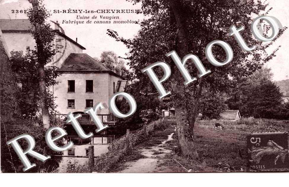 Usine de Vaugien, Fabrique de canons monobloc