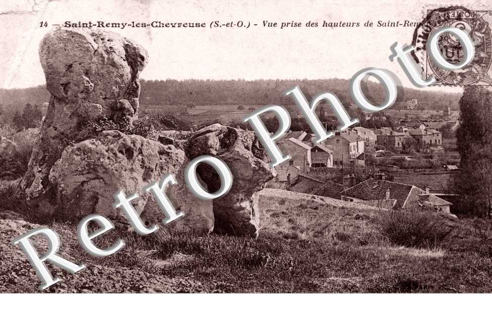 Vue prise des hauteurs de saint Remy